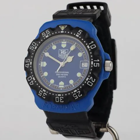 TAG Heuer Formula 1 Quartz 381.513/1 34.5mm Plastic Blue 2