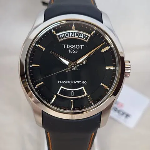 Tissot Couturier T035.407.16.051.02 39mm Stainless steel Black