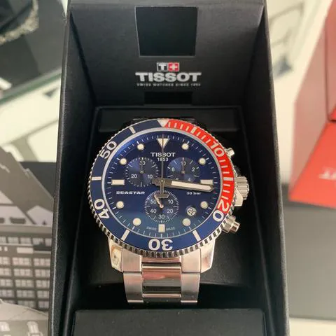 Tissot Seastar 1000 T120.417.11.041.03 45.5mm Stainless steel Blue