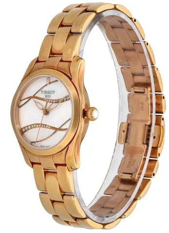 Tissot T-Wave T112210 B 30mm Gold-plated Mother-of-pearl 1