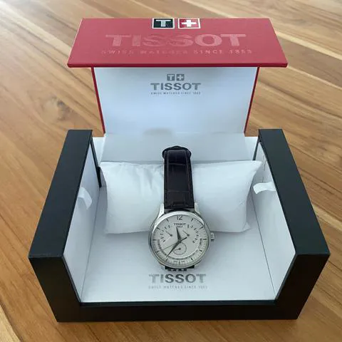 Tissot Tradition T0636371603700 42mm Stainless steel Silver