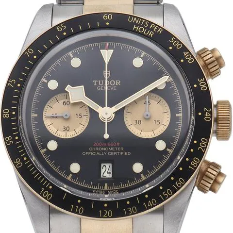 Tudor Black Bay Chrono S&G M79363N-0001 41mm Yellow gold Black