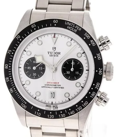 Tudor Black Bay Chronograph 79360N-0002 41mm Stainless steel Silver