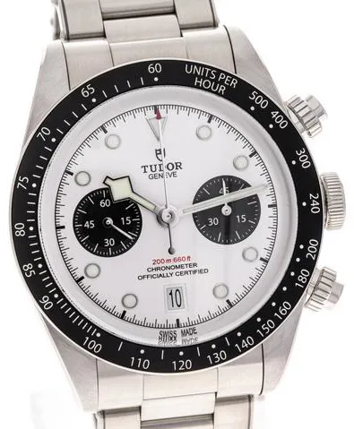 Tudor Black Bay Chronograph 79360N-0002 41mm Stainless steel Silver 7