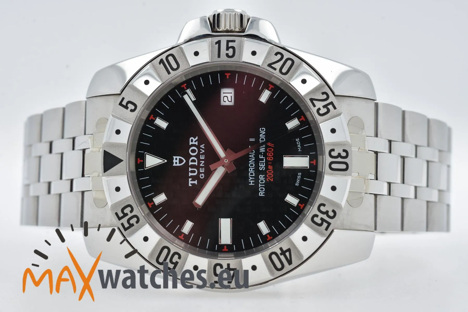 Tudor Hydronaut 20020 41mm Stainless steel Black