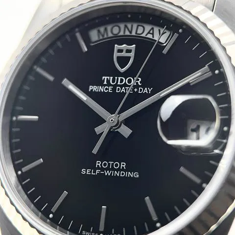 Tudor Prince Date 76214 36mm Stainless steel Black 1