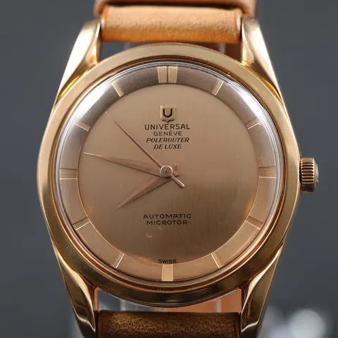 Universal Genève Polerouter 34mm Rose gold Gold (solid)