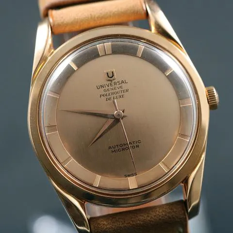 Universal Genève Polerouter 34mm Rose gold Gold (solid) 1