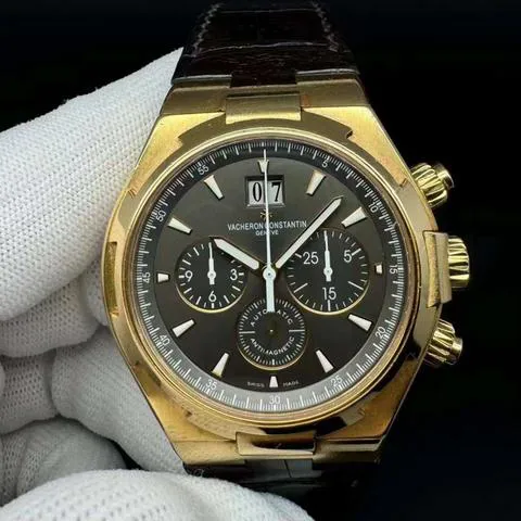 Vacheron Constantin Overseas Chronograph 49150/000R-9338 42mm Rose gold Gray