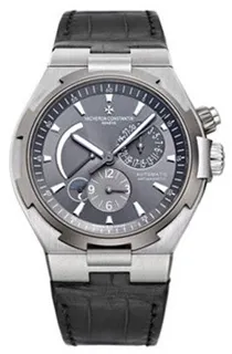 Vacheron Constantin Overseas Dual Time 47450/000W-9511 Titanium and Stainless steel Gray