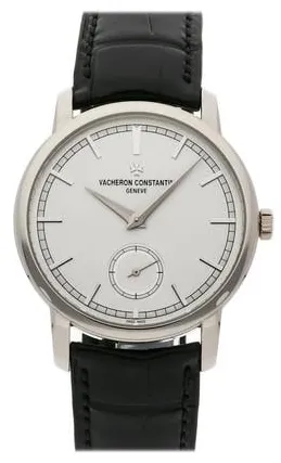 Vacheron Constantin Traditionnelle 82172/000G-9383 38mm White gold Silver