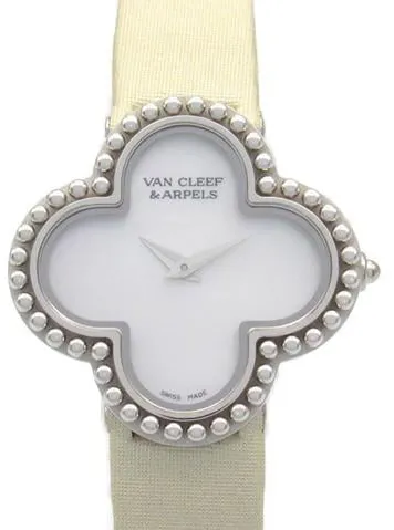 Van Cleef & Arpels Alhambra 25.5mm White gold White