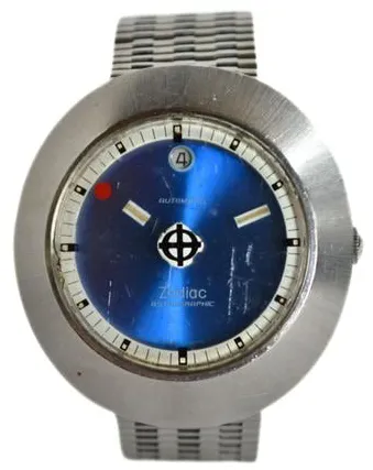 Zodiac Astrographic 882-953 40mm Stainless steel Blue 9