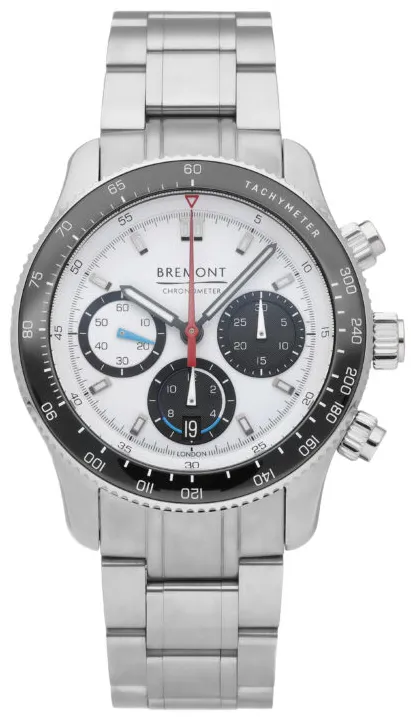 Bremont 43mm Stainless steel White