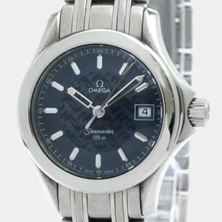 Omega Seamaster 2586.80 Stainless steel Blue