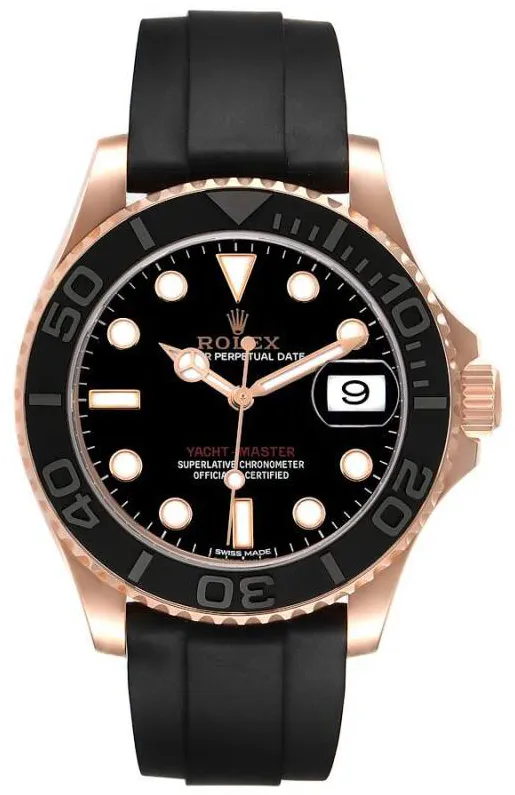 Rolex Yacht-Master 40 116655 40mm Platinum and Stainless steel Black