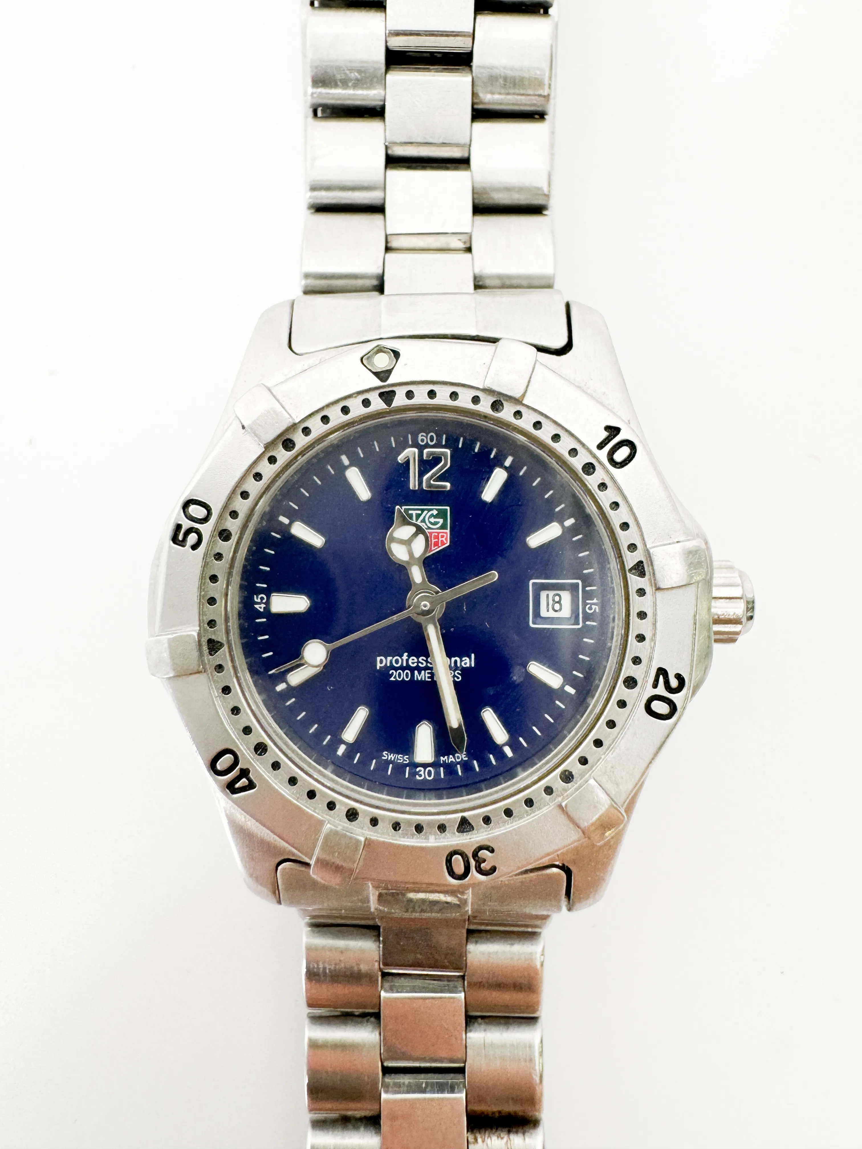 TAG Heuer Professional Stainless steel Blue