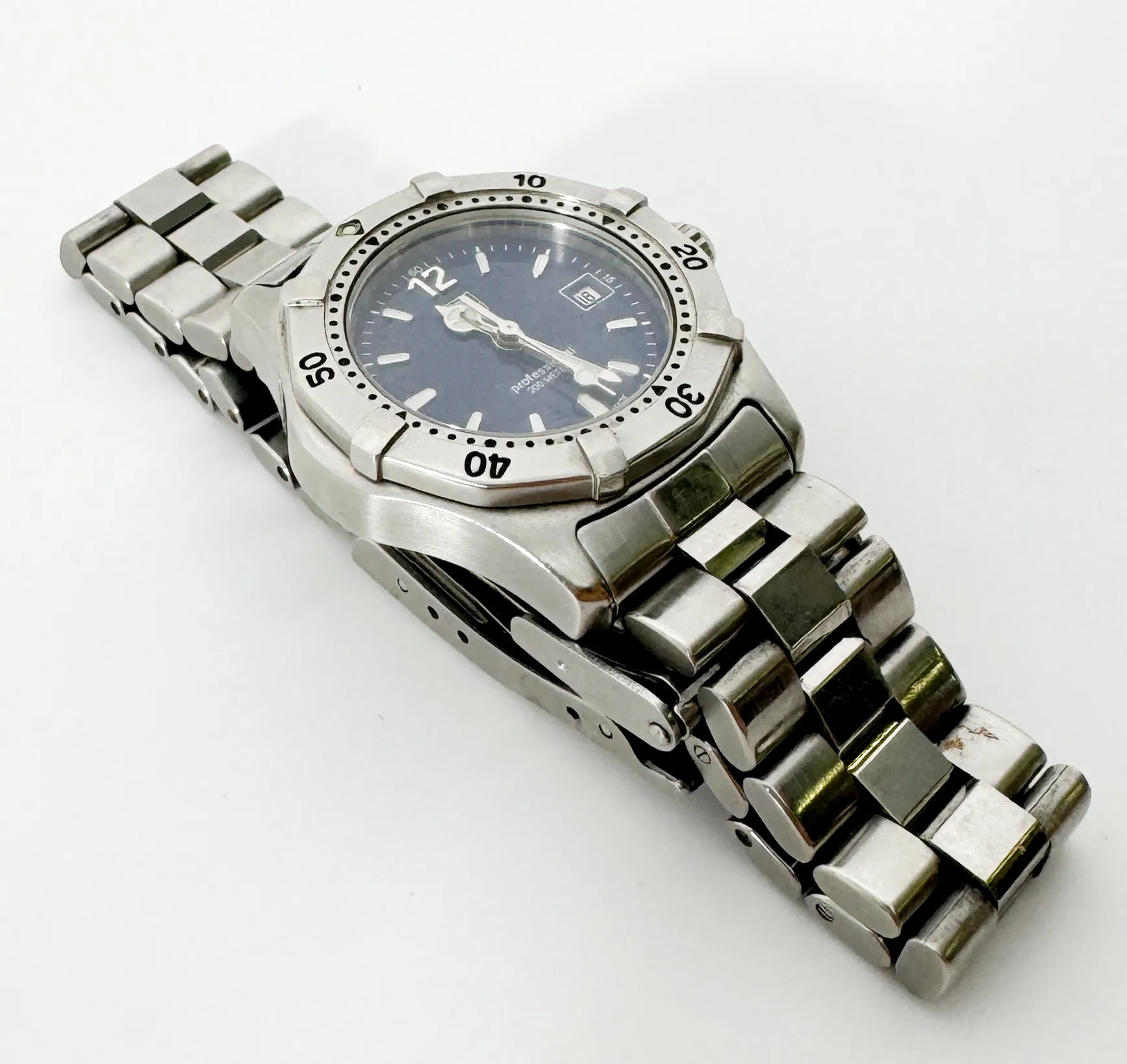 TAG Heuer Professional Stainless steel Blue 1