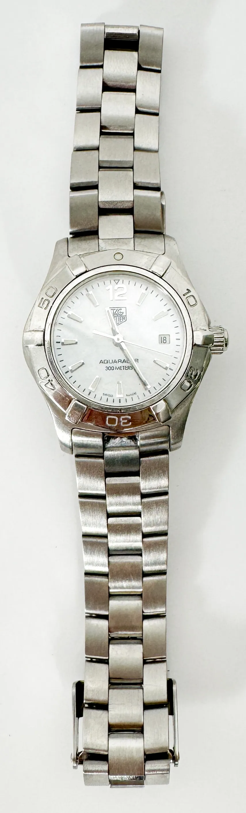 TAG Heuer Aquaracer Stainless steel White 2