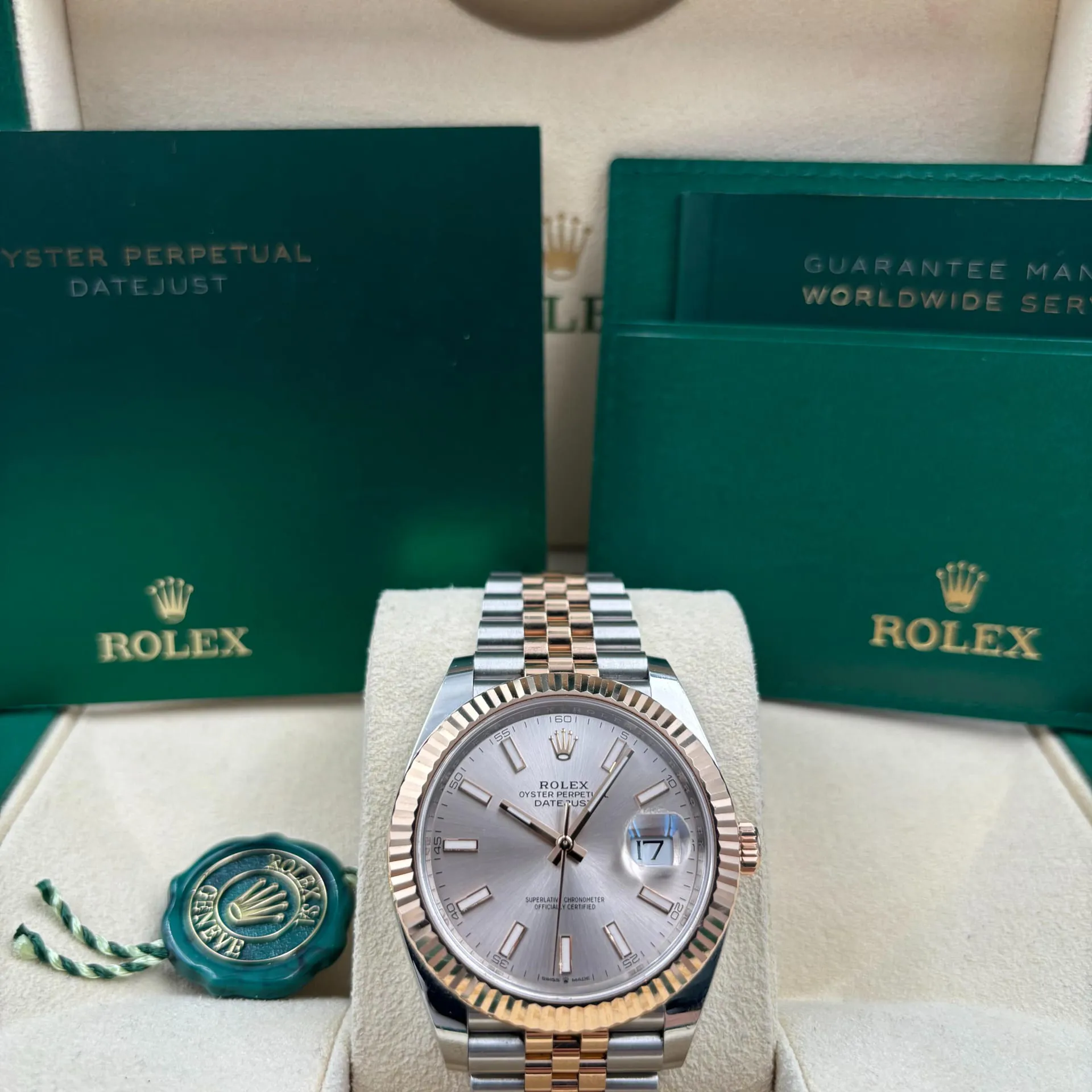 Rolex Datejust 41 126331-0010 41mm Oystersteel and Everose gold Pink 7