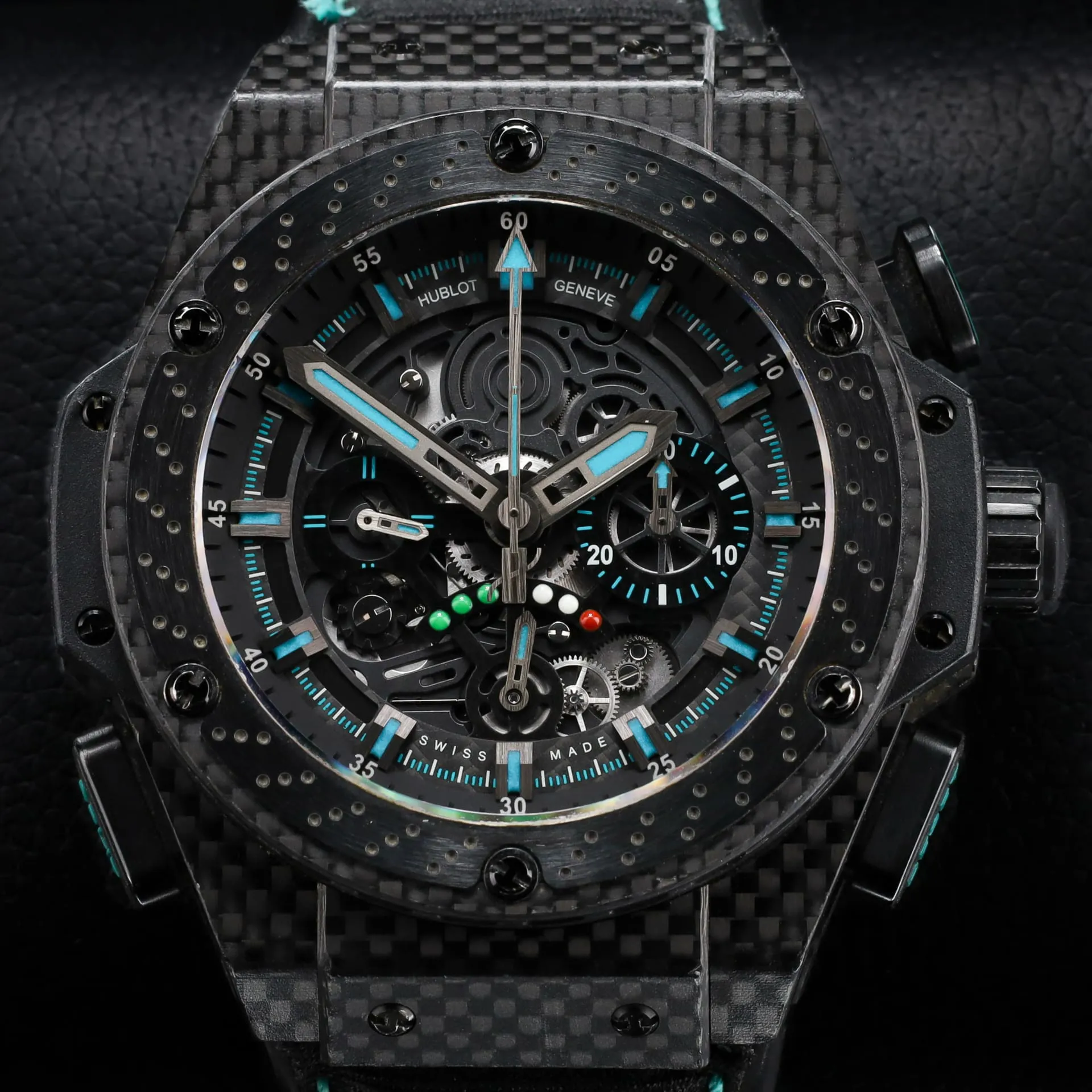 Hublot Big Bang 719.QM.1729.NR.FAD11 48mm Carbon fiber Skeletonized