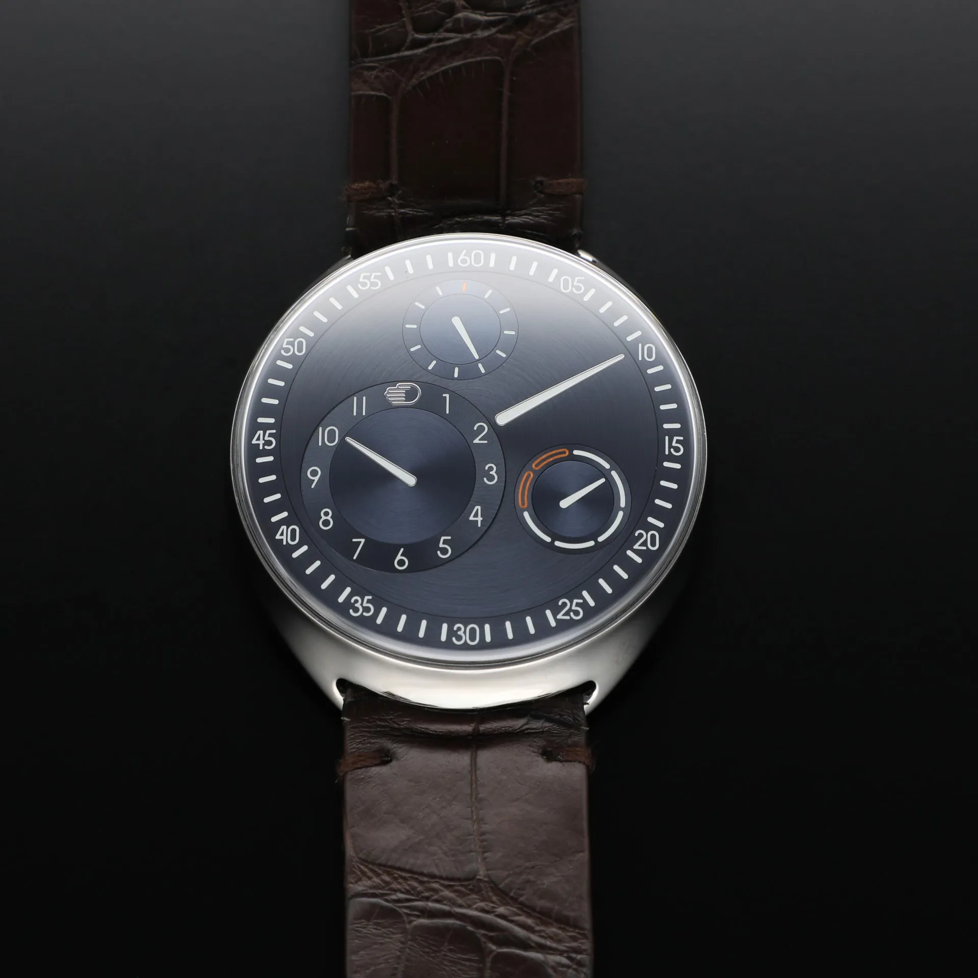 Ressence Type 1 Type 1S 42mm Titanium and Stainless steel Silver