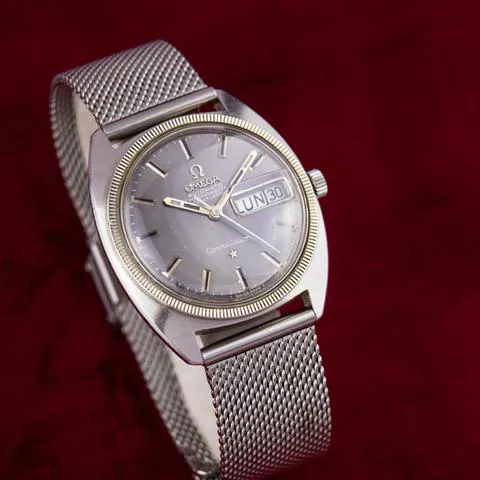 Omega Constellation Day-Date 168.029 35mm Yellow gold and Stainless steel Silver