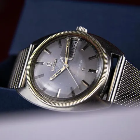 Omega Constellation Day-Date 168.029 35mm Yellow gold and Stainless steel Silver 6