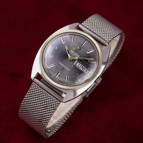 Omega Constellation Day-Date 168.029 35mm Yellow gold and Stainless steel Silver 7