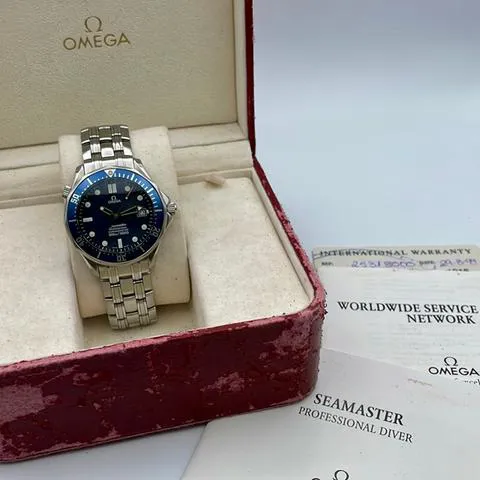 Omega Seamaster Diver 300M 25318000 41mm Stainless steel Blue 9