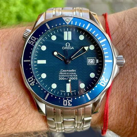 Omega Seamaster Diver 300M 25318000 41mm Stainless steel Blue 11