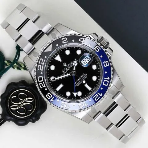 Rolex GMT-Master II 126710 40mm Stainless steel Black