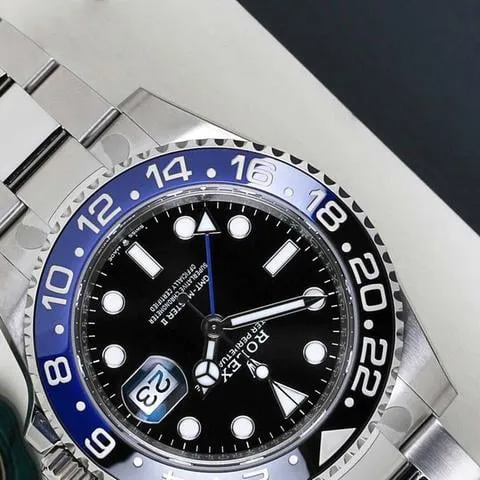 Rolex GMT-Master II 126710 40mm Stainless steel Black 3