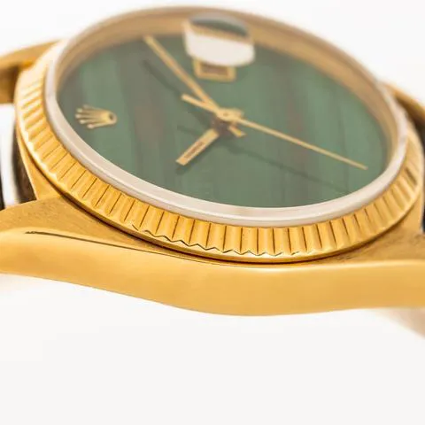 Rolex Datejust 36 16018 36mm Yellow gold Green 5