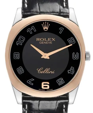 Rolex Cellini Danaos 4233 34mm White gold Black