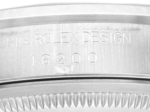 Rolex Datejust 36 16200 36mm Stainless steel Black 3