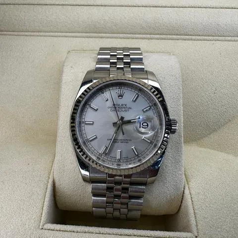 Rolex Datejust 36 116234 36mm Stainless steel White 2