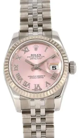 Rolex Lady-Datejust 179174 26mm White gold Rose