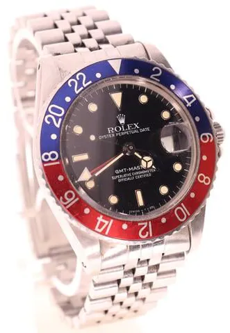 Rolex GMT-Master 16750 40mm Stainless steel Black