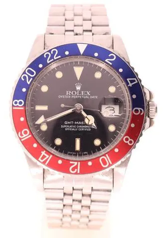 Rolex GMT-Master 16750 40mm Stainless steel Black 1