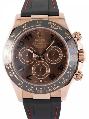 Rolex Daytona 116515 40mm Rose gold Brown