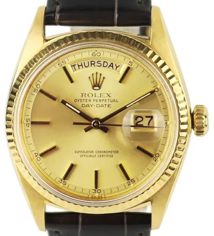 Rolex Day-Date 36 1803 36mm Yellow gold Champagne