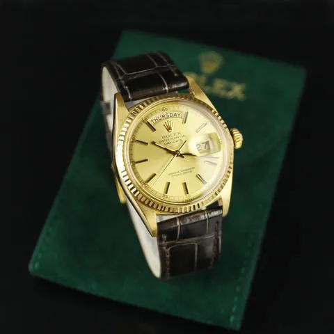 Rolex Day-Date 36 1803 36mm Yellow gold Champagne 2