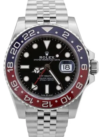 Rolex GMT-Master II 126710 40mm Stainless steel Black