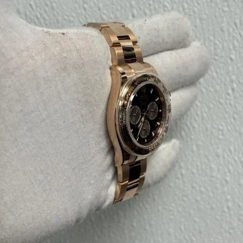 Rolex Daytona 126505 40mm Rose gold Black 2