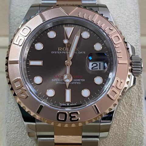 Rolex Yacht-Master 40 126621 40mm Yellow gold and Stainless steel Brown 1