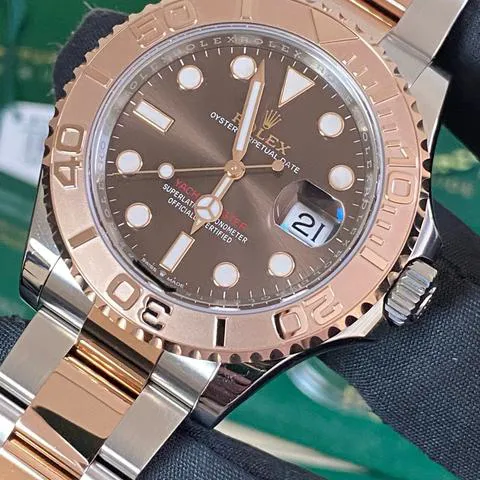 Rolex Yacht-Master 40 126621 40mm Yellow gold and Stainless steel Brown 12