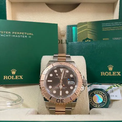 Rolex Yacht-Master 40 126621 40mm Yellow gold and Stainless steel Brown 14