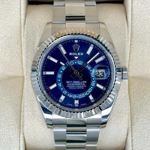 Rolex Sky-Dweller 326934 42mm Stainless steel Blue