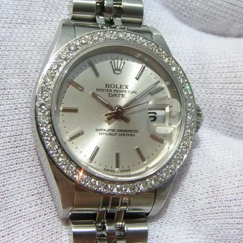 Rolex Lady-Datejust 79174 26mm Yellow gold and Stainless steel Silver 2